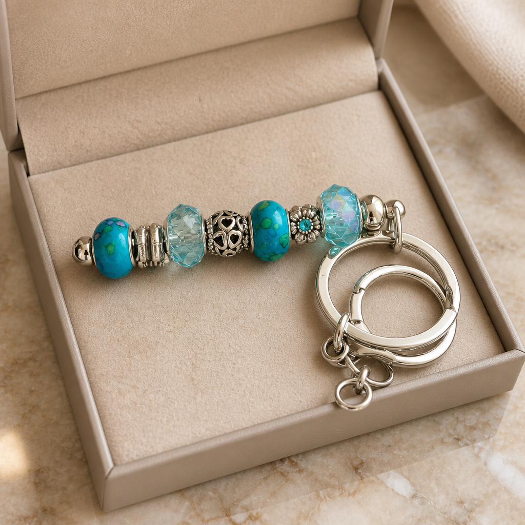 Turquoise key chain