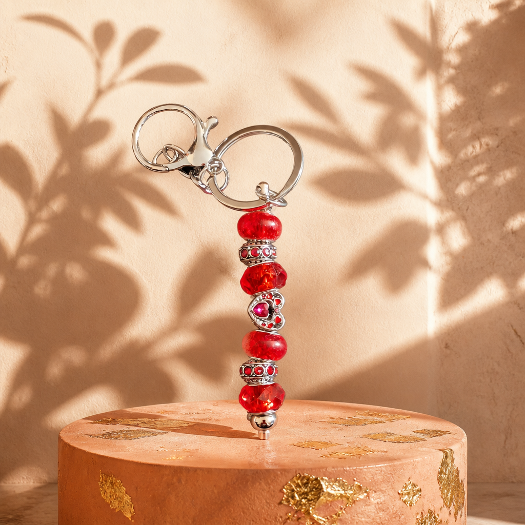 Red key chain