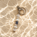 Starry night key chain
